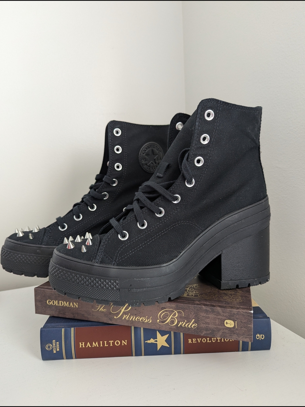 Converse Chuck 70 De Luxe Platforms With Studs